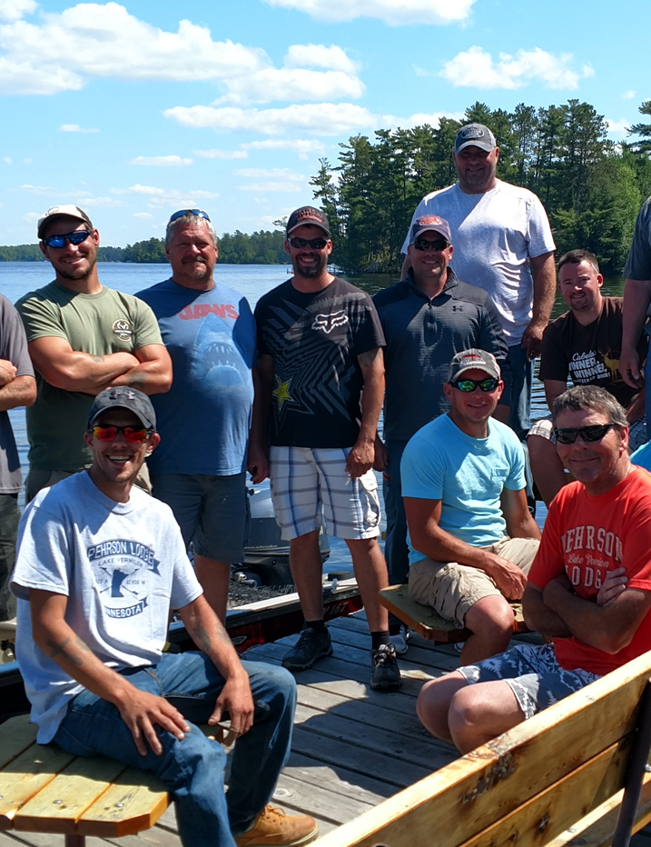 Team fishing event